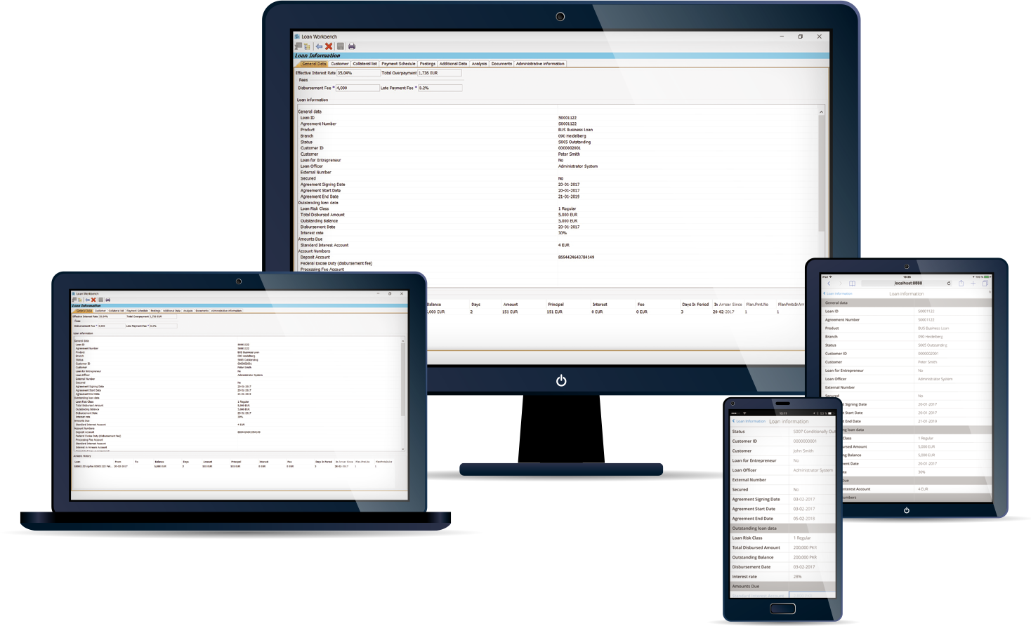 Loan Workbench. Доступ к информации с любого устройства